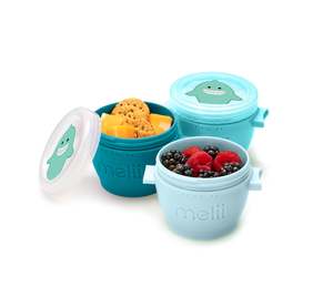 Melii | Snap & Go Pods 4oz - Shark 4pk