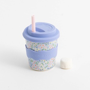 Chino Club | Blue Floral - Kids Keep Cup 8oz