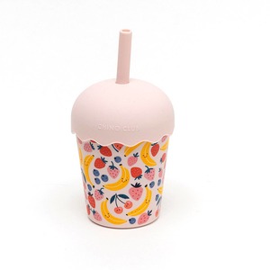 Chino Club | Fruits Pink - Mini Smoothie Cup & Straw 200ml
