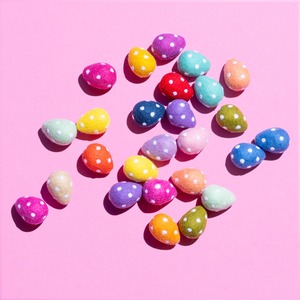 Easter: Little Fish Co. | Felt Polka Dot Easter Eggs
