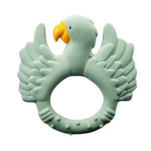 Baby Toys: Natruba | Rubber Teether - Parrot