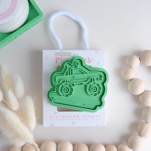 Play Sense | Eco Playdough Stamp - Monster Truck
