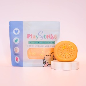 Play Sense | Dough - Glitter Peach (Fruit Salad Scented)