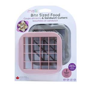 Food Storage: Melii | Sandwich Cutter - Squares & Triangles