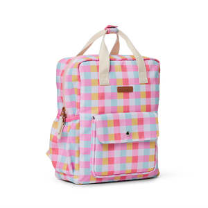 Crywolf: Crywolf | Mini Backpack - Pop Gingham