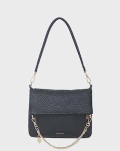 Bags: Daria Shoulder Bag Black Bubble