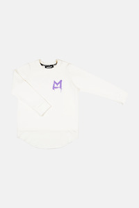 Minikid: ART WHITE LONGSLEEVE | MINIKID