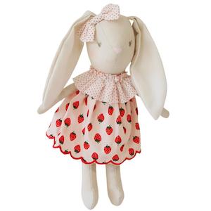 Alimrose: Aubrey Baby Bunny 27cm Strawberries | Alimrose