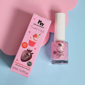 Kids Nail Polish Scented Strawberry Cupcake | Pastel Pink | No Nasties