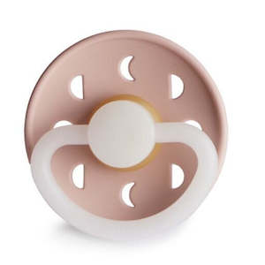 Frigg: Moon Phase Natural Rubber Pacifier (Blush Night) | Frigg