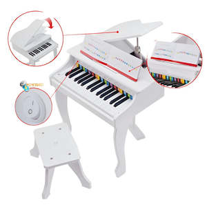 Hape Deluxe White Grand Piano | Hape