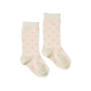 ORGANIC COTTON SOCKS - Hearts | Nature Baby