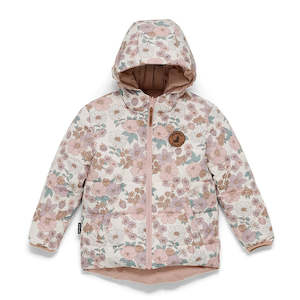 Jackets 1: REVERSIBLE ECO-PUFFER - Daisy Floral | CRYWOLF