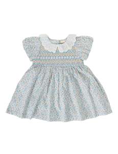 FLO SMOCKED DRESS SUNNY FLORAL | Goldie + Ace