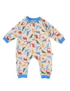 DINO-MITE RELAXED TERRY ROMPER | Goldie + Ace