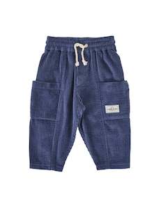 Bottoms: KIT CORDUROY POCKET PANT NAVY | Goldie + Ace