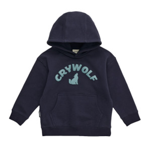 CHILL HOODIE || Navy | CRYWOLF