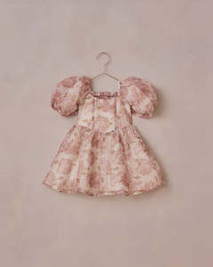 Dresses Skirts: Nina Dress | Pink Peonies | Noralee