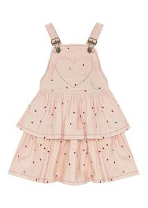 Dresses Skirts: Annabelle Pinny baby-Piggy Pink Love Bug | Pearson & Pearson