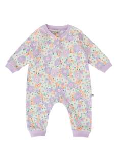 FLORA RELAXED TERRY ROMPER | Goldie + Ace