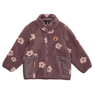 YETI JACKET Mauve Floral | CRYWOLF