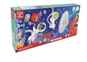 Play: Intergalactic Puzzle and Story Telling - Space | 3-in-1 || Hape