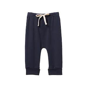DRAWSTRING PANTS - Navy | Nature Baby