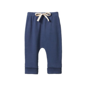 DRAWSTRING PANTS - Vintage Indigo | Nature Baby