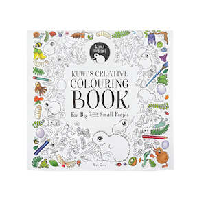 Kuwi's Creative Colouring Book | Tikitibu