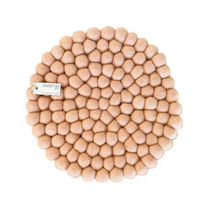 Felt Ball Pot Stand - Blush | SHEEP-ish