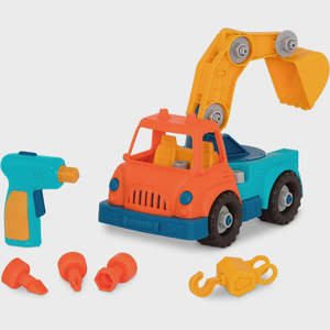 Products: Wonder Wheels - Take Apart Crane Truck | Battat