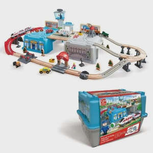 Products: Super Cityscape Transport Bucket Set | Hape