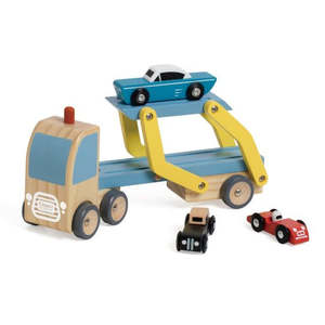 Products: Car Transporter Truck - Blue/Yellow | Classic World