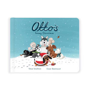 Otto’s Snowy Christmas Book | Jellycat