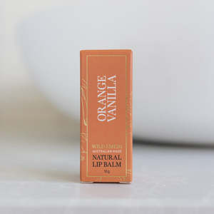 Natural Lip Balm - Orange Vanilla | Wild Emery
