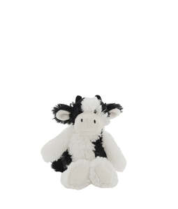 Nana Huchy: Mini Clover the Cow Rattle - Black | Nana Huchy