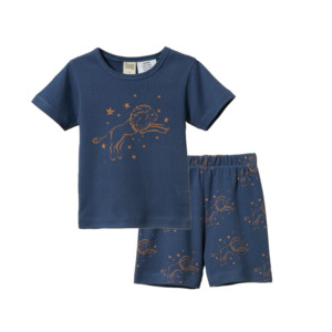 SHORTIE PYJAMA SET. Mystical Marvels Print | Nature Baby