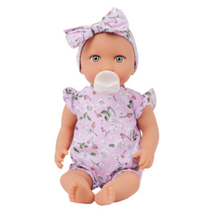 Dolls: 14" Baby Doll – Floral Outfit | Lullababy