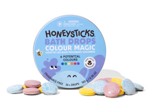 Bathtime 1: Bath Drops Colour Magic 36pk | Honeysticks
