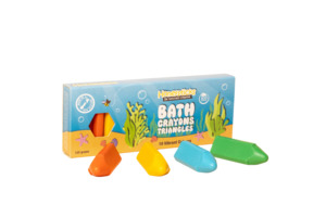 Bathtime 1: Bath Crayon Triangles 10pk | Honeysticks