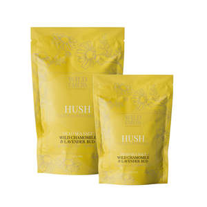 Bathtime 1: Natural Bath Salts - Hush - 70g | Wild Emery