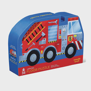 Crocodile Creek: 36 Piece Puzzle Fire Truck | Crocodile Creek