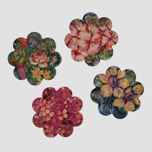 Coaster Set Of 4 - Meadow | Tikitibu