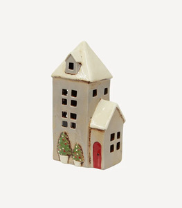 Decor: Alsace Tea Light Parish Christmas Stone | French Country