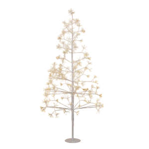 Decor: Medium (150cm) White WW Frankfurt Starburst LED Tree | Stellar Haus