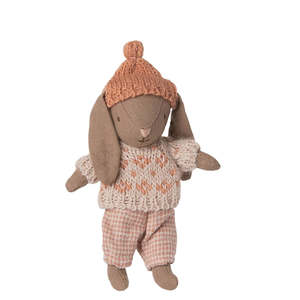 Winter Bunny Micro Brown - Rose | Maileg