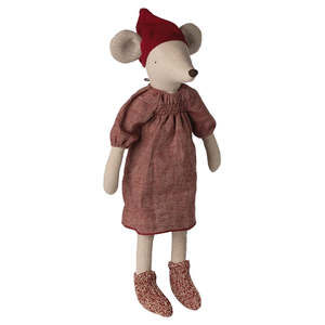 Christmas Mouse Maxi Girl | Maileg
