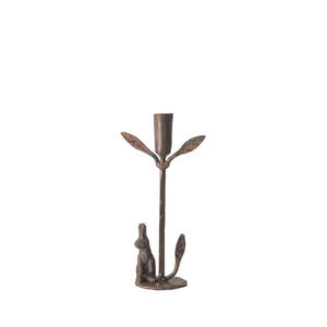 Rabbit & Leaf Candleholder - Medium | French Country