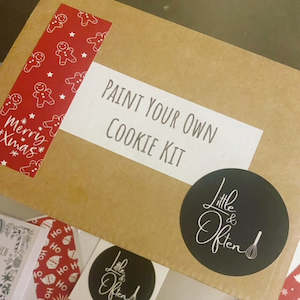 Products: Paint Your Own Xmas Stocking Cookie Kit
