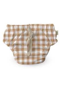 Swim Nappies: Swim Nappy - Toffee Pop Gingham
